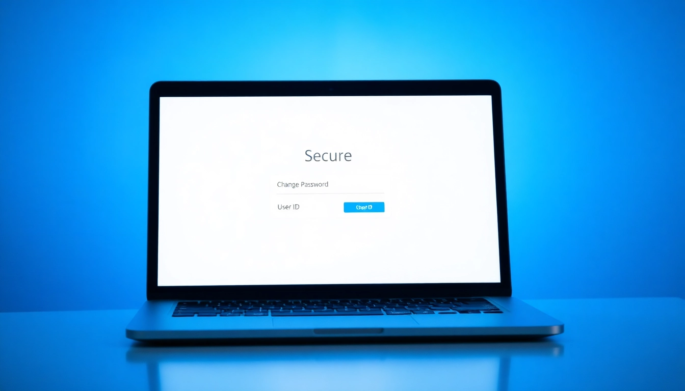 Illustration of a secure Lotus365 Book login interface with options to change password and user ID, emphasizing safety and user control.