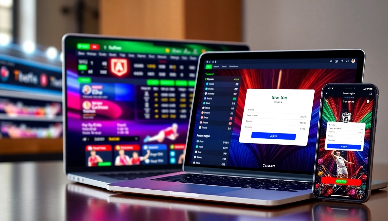 Laser247 Online betting platform showcasing secure login and live sports graphics for user engagement and trust.