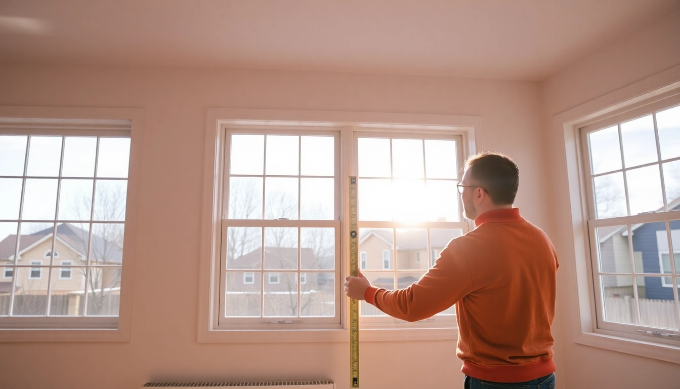 Measuring and installing replacement window installers near me for precise fit and energy efficiency.
