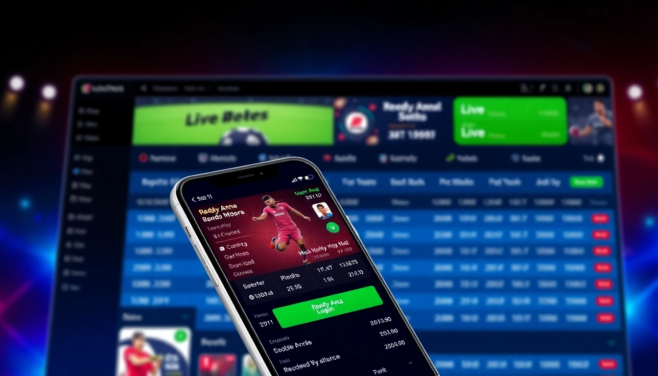 Large screen displaying Reddy Anna Login page with clear interface, optimized for quick access and secure betting actions.