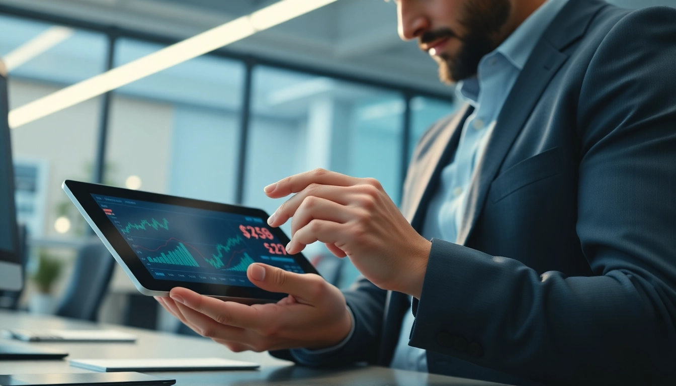 Stock and Shares Reporting analysis with financial charts and graphs for market insights and updates