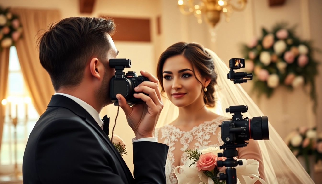 Professional eskuvo fotos capturing candid wedding moments for natural and memorable photos