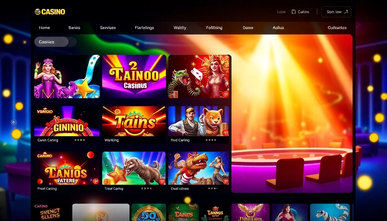 Casinositeleri website showcasing live casino games and bonus offers for players to enjoy